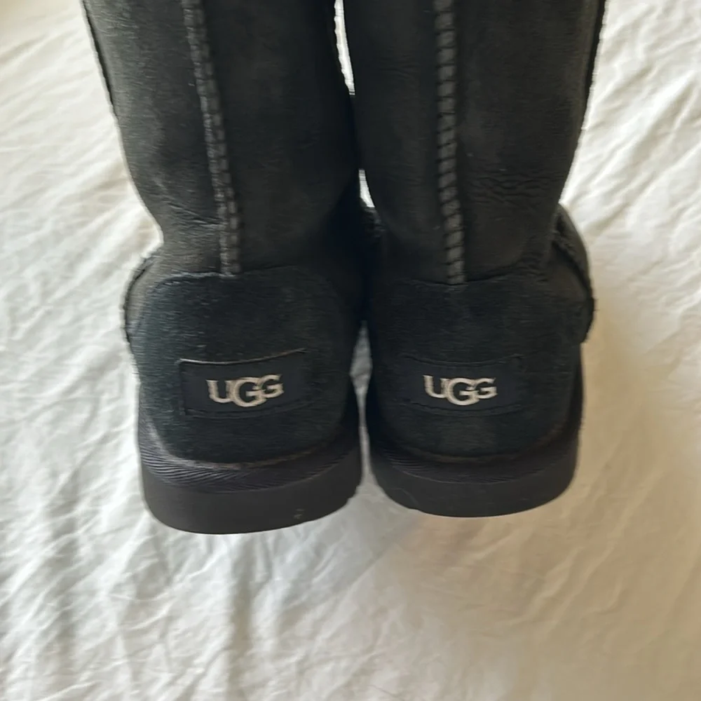 UGG Classic Tall Black Boots Kids Size 3 Fits Women’s Size 5
